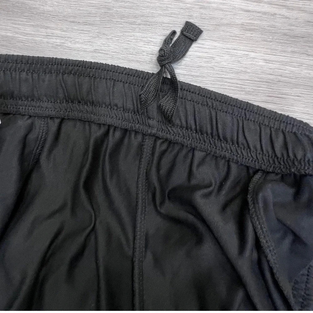 Adidas Mens Essentials French Terry Tapered Cuff Logo Pants Black 2XL GK8988